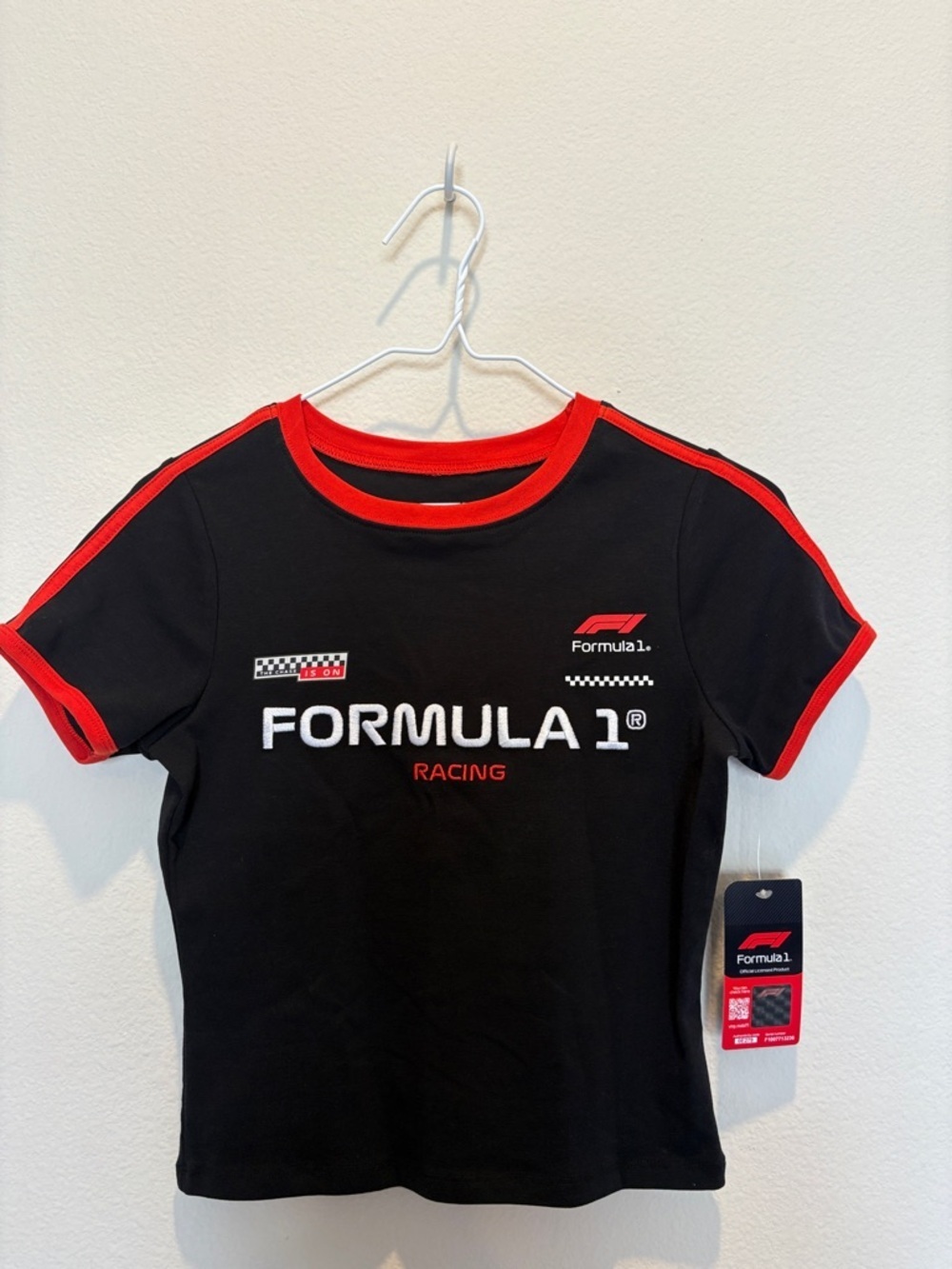 Formula 1® F1 Racing  Black Cotton blend T shirt